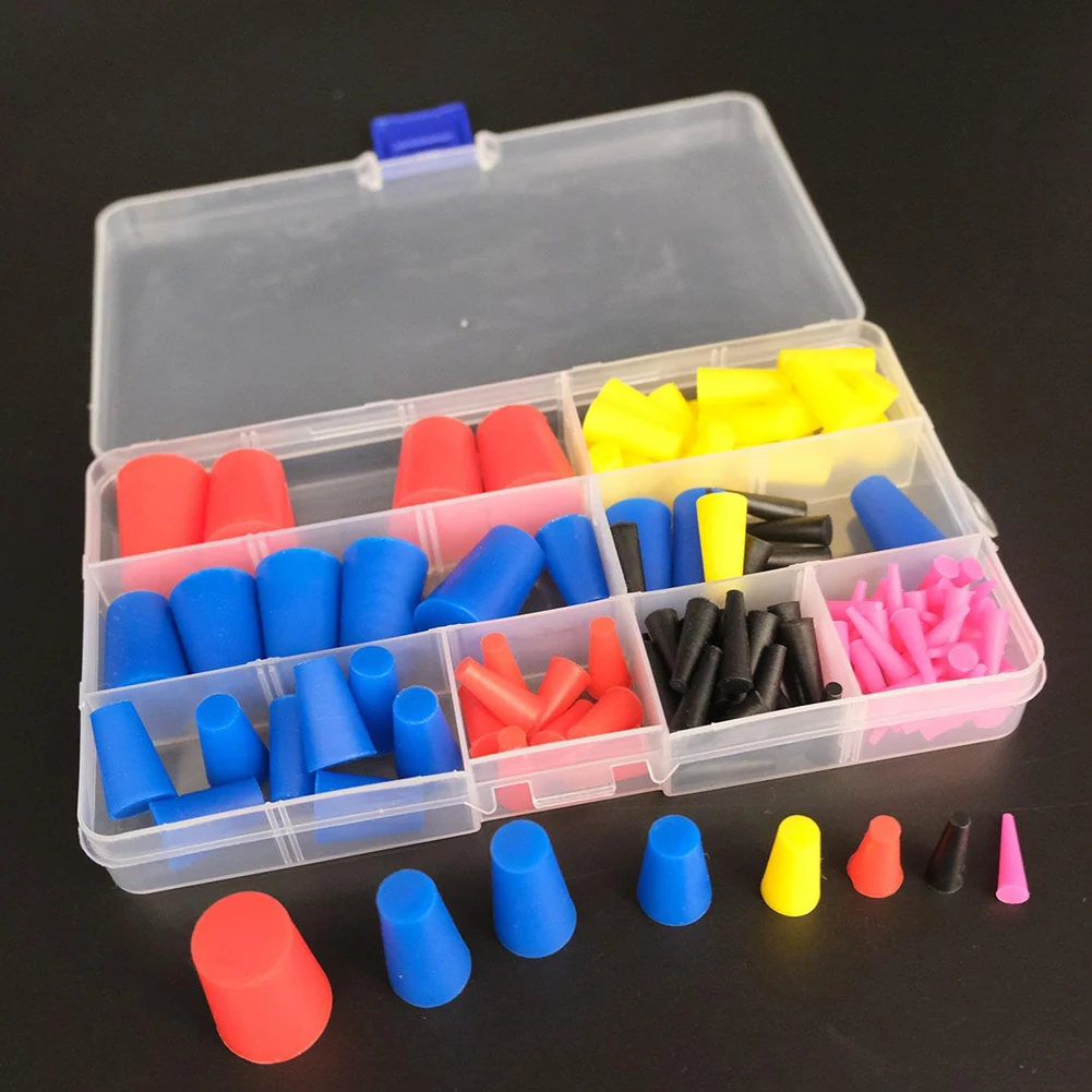 Flexible Tapered Kit Coating Tools Finishing Procedures Multiple Size Options Organized Storage Box Perfect For Masking