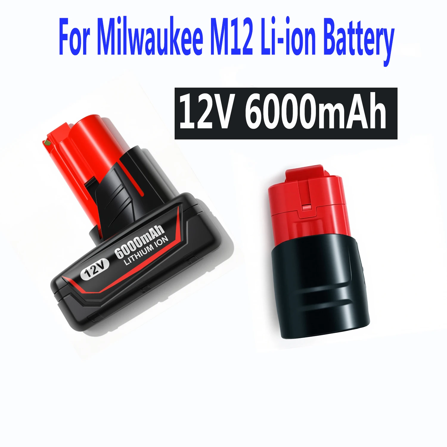 

High-Capacity Li-ion 12V 3000mAh/6000mAh For MILWAUKEE M12 battery Compatible with 4932 4300 65,4932 4513 95,4932430064