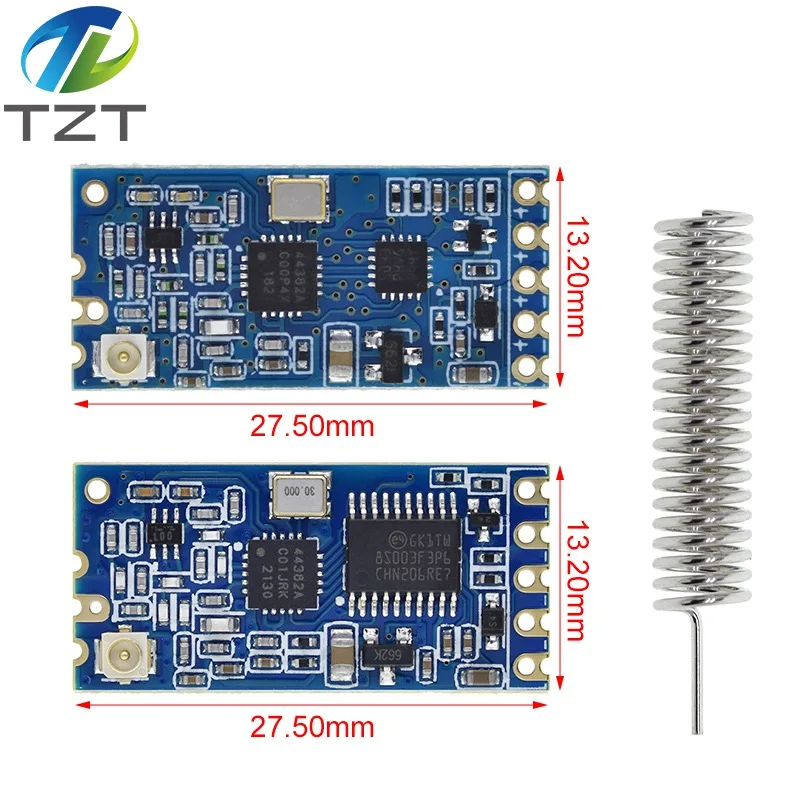 DIYTZT  433Mhz HC-12 SI4463 Wireless Serial Port Module 1000m Replace Bluetooth NEW