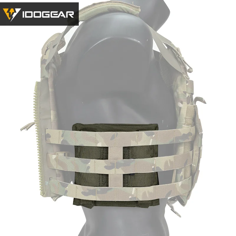 IDOGEAR bolsa de placa lateral táctica para JPC2.0 AVS chaleco Molle bolsa lateral de camuflaje de caza 35107