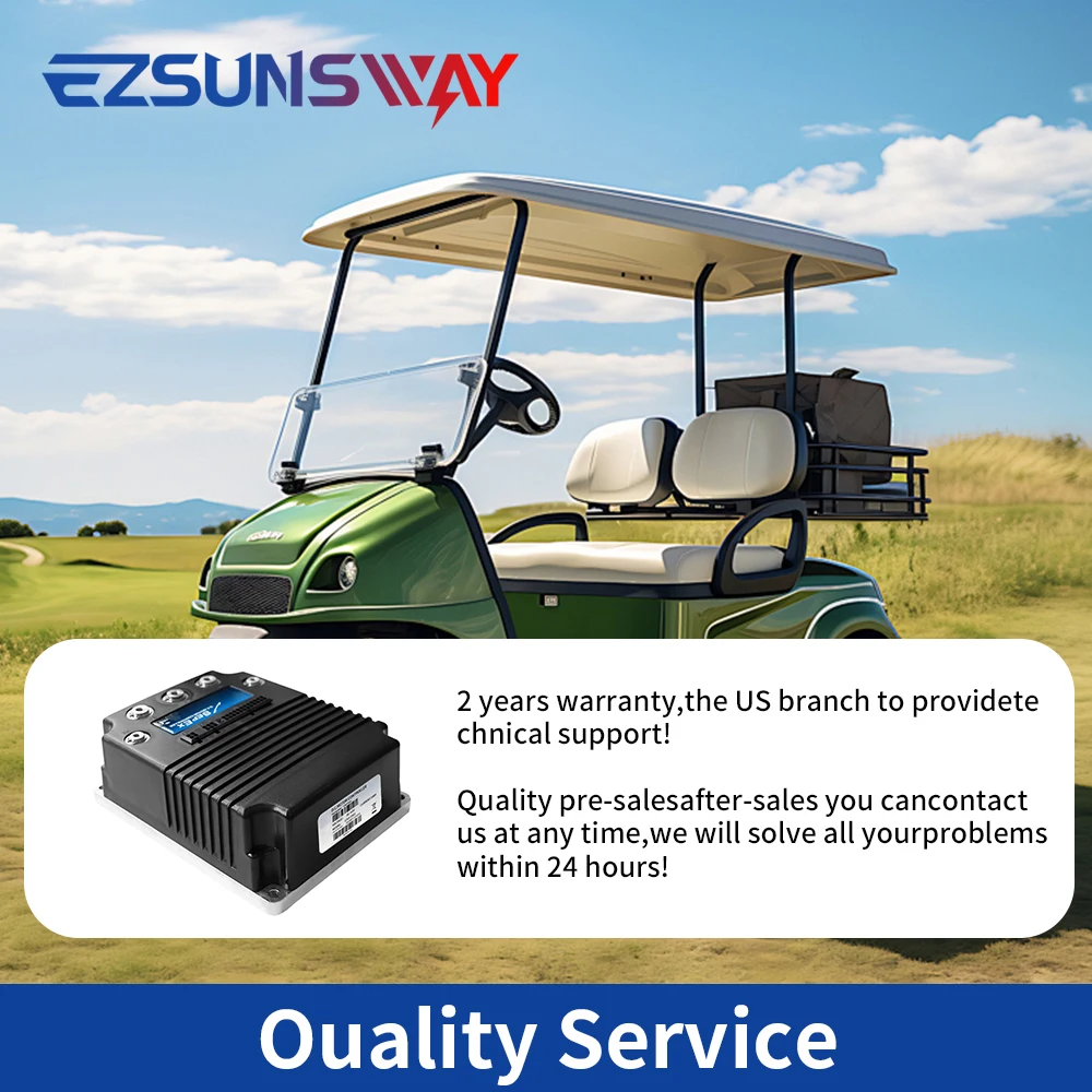 جديد 1268-5501 48 فولت 500A وحدة تحكم في محرك التيار المستمر تناسب كورتيس EZGO نادي سيارة عربة جولف 2000-2009 مركبة كهربية