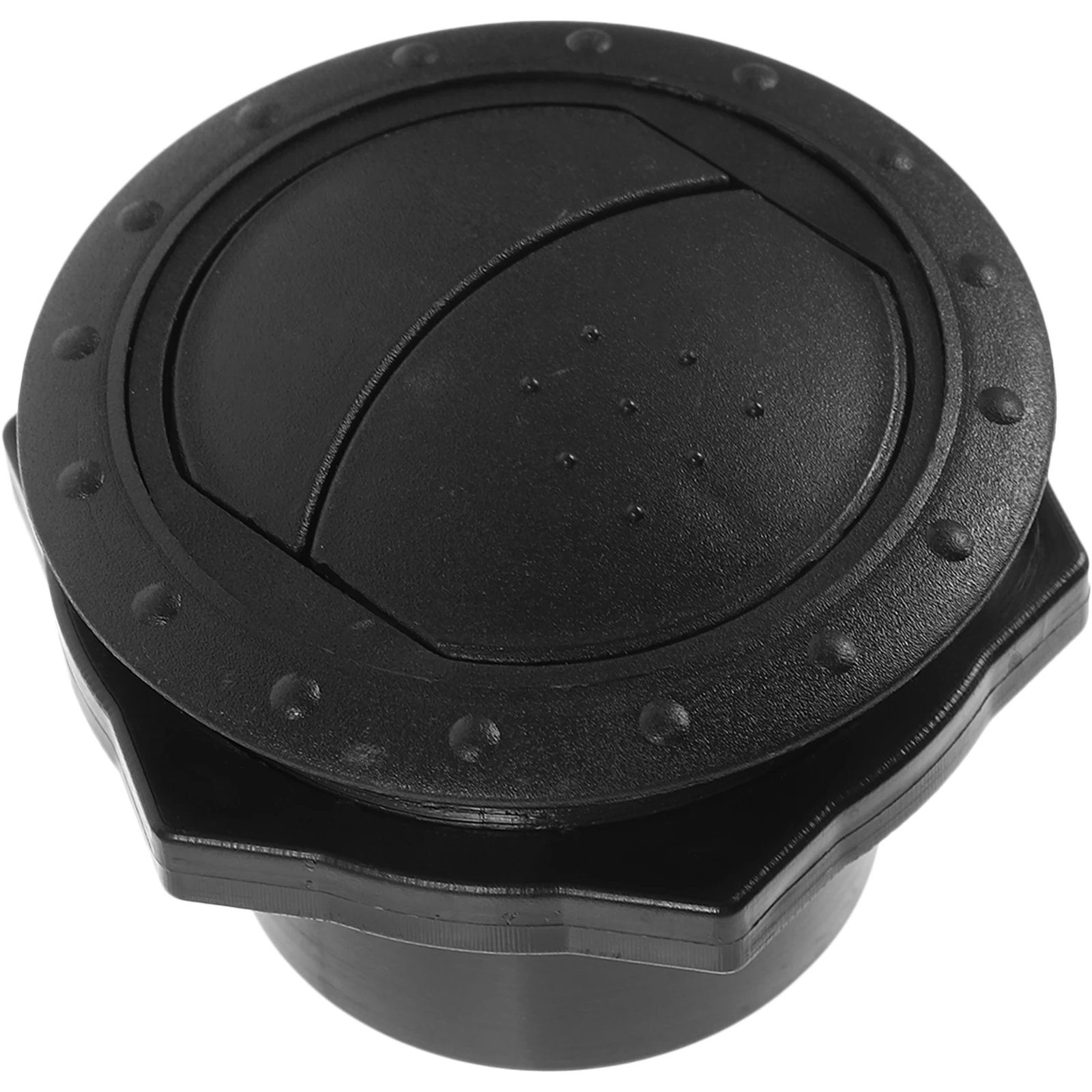 

60mm Gray Air Exhaust Cover for Round Air Vent RV Ac Vent Cover AC Outlet Louvered Exhaust Accessories