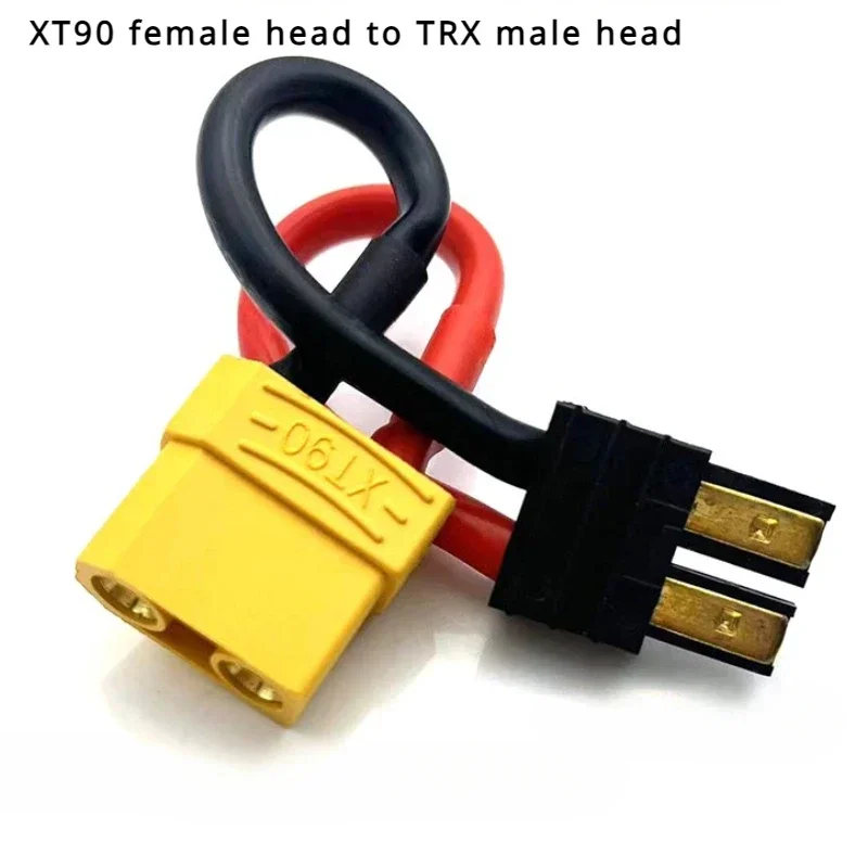 XT60 XT90 EC5 EC3 Female to Male Adapter Connectors 12AWG/10AWG 10cm/15cm Connect RC Lipo Battery Charger Parts DIY