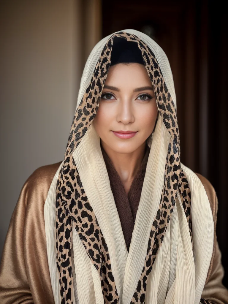 New Pleated Cotton Scarf Leopard Print Hijab Islamic Solid Headscarf Crinkle Hijab Foulard Femme Musulman Wrap