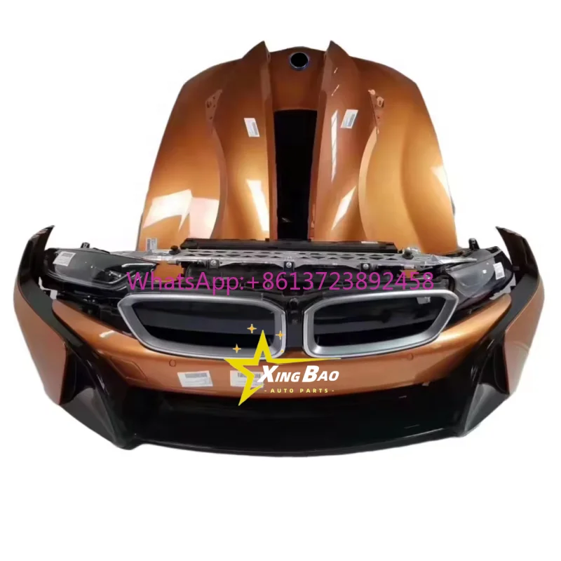 

Original Used Front Bumper Assembly With Headlight Assembly for BMW I8 Car Bumpers Accessories