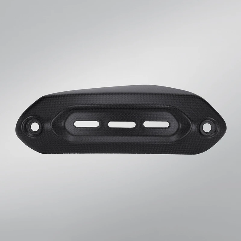 Real Carbon Fiber Motorcycle Accessories Exhaust Cover Protector Heatshield For DUCATI Hypermotard 950 939 821 RVE SP