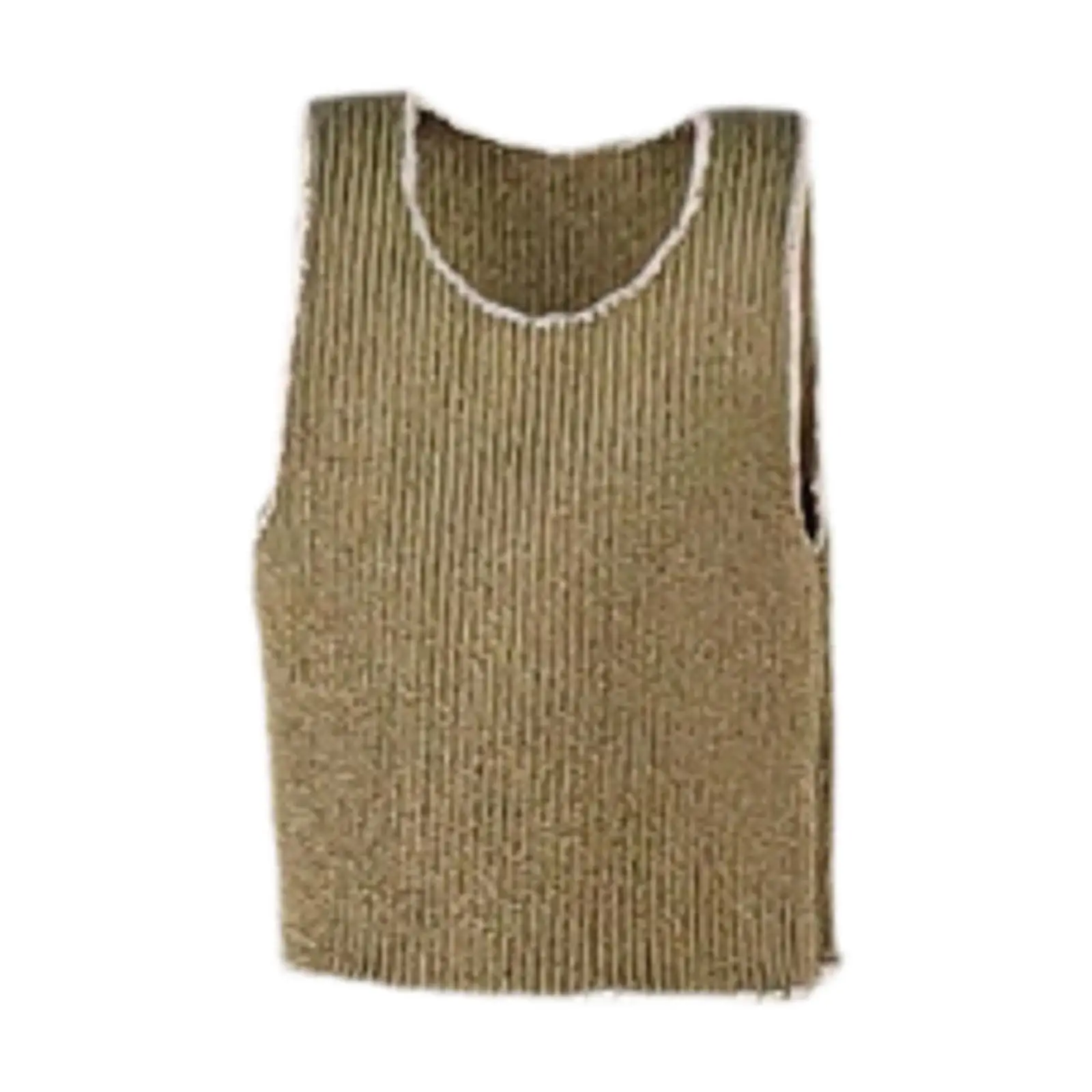 1/18 Figure Vest Fabric Miniature Clothing for Female Action Figures Doll Accessories Dollhouse Outfit