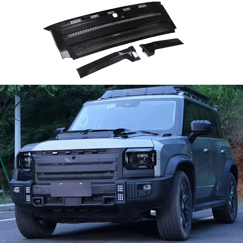 Auto Defender Style Free Removal Grille Fit for JETOUR Traveler T2 2023 Modification Car Front Grille Car Exterior Accessories