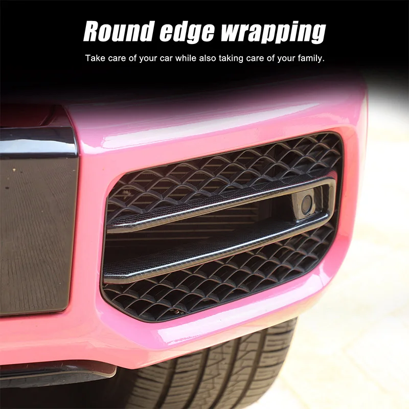 

For Mercedes-Benz G-Class W463 W465 G500 G63 G550 2019+ Dry carbon fiber car fog light cover exterior decorative accessories2pcs