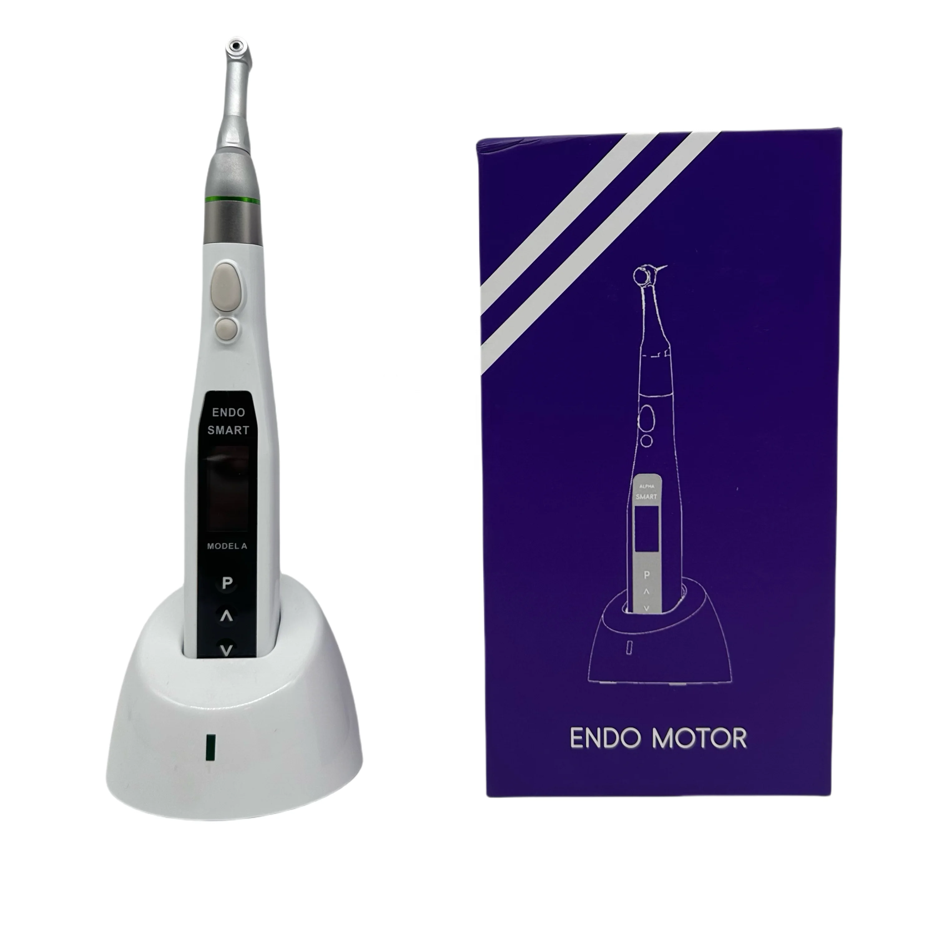 Wireless de ntal Rotary Endo Motor Contra Angle with LED de ntal Endodontic Equipment and Apex Locator Oral Therapy Accessories