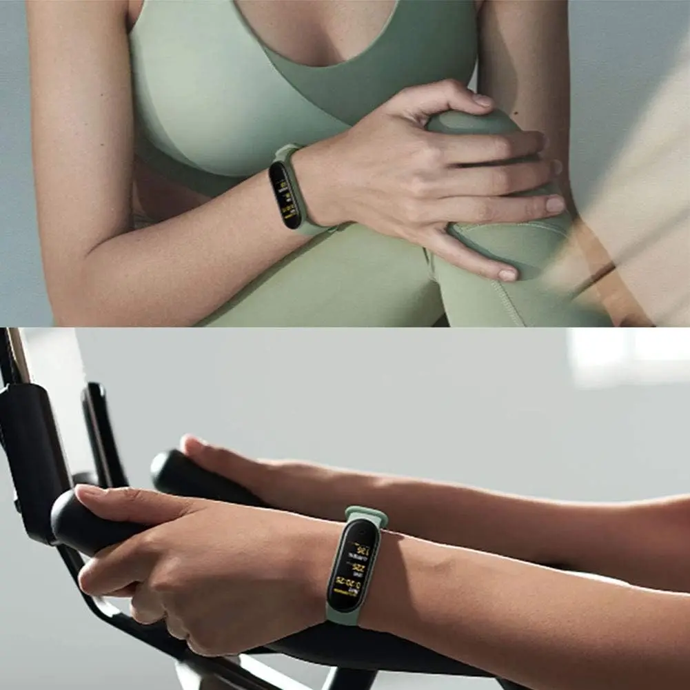 Watchband For Xiaomi Mi Band 4 Bracelet correa mi band 7 6 5 3 4 strap NFC Silicone Replacement Smartwatch Wristband Accessories