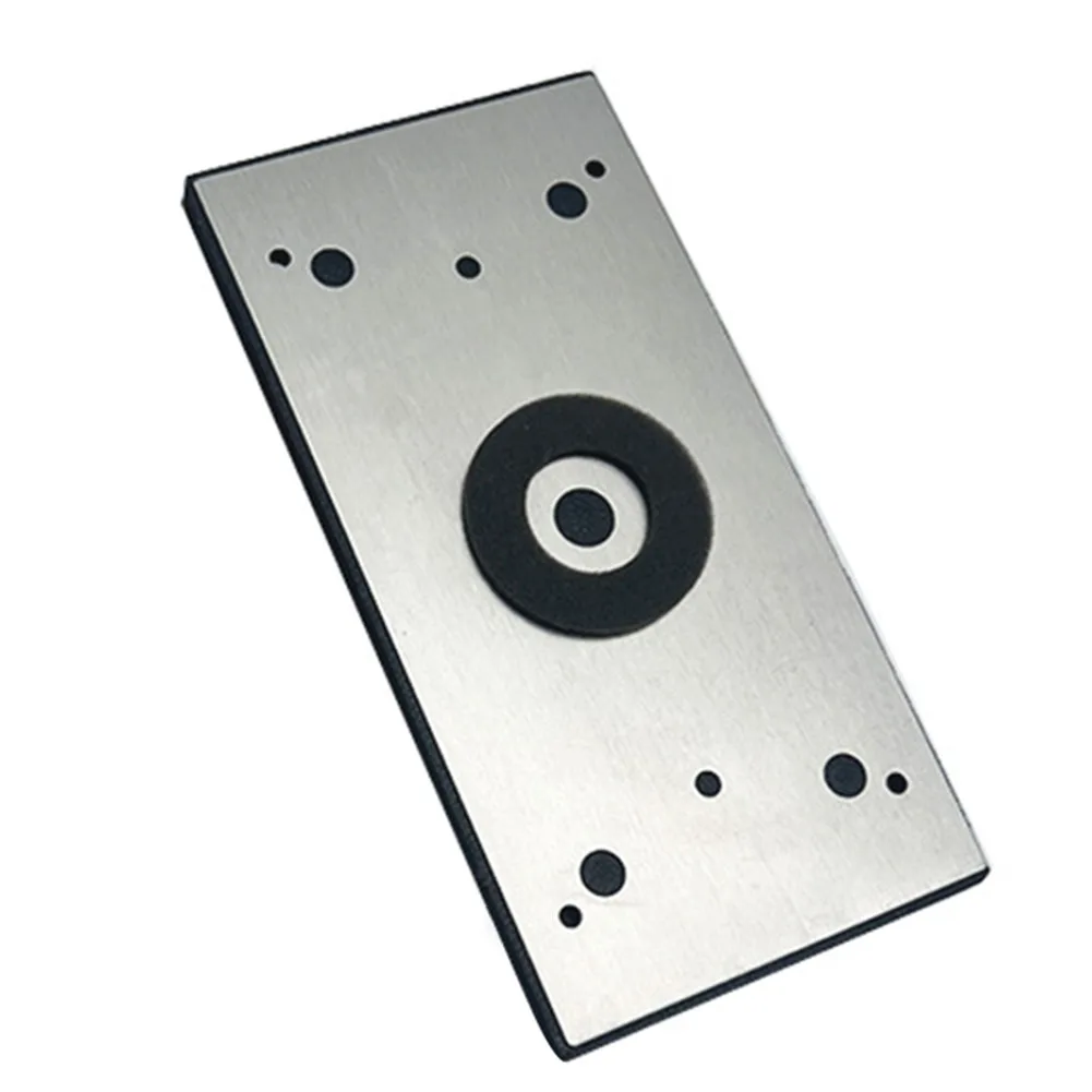 1pc Schleif Pad Für Exzenterschleifer 183x92mm Platz Schleif Pad & Polieren Pad Vier Löcher schleifen Disc Power Werkzeuge Teile