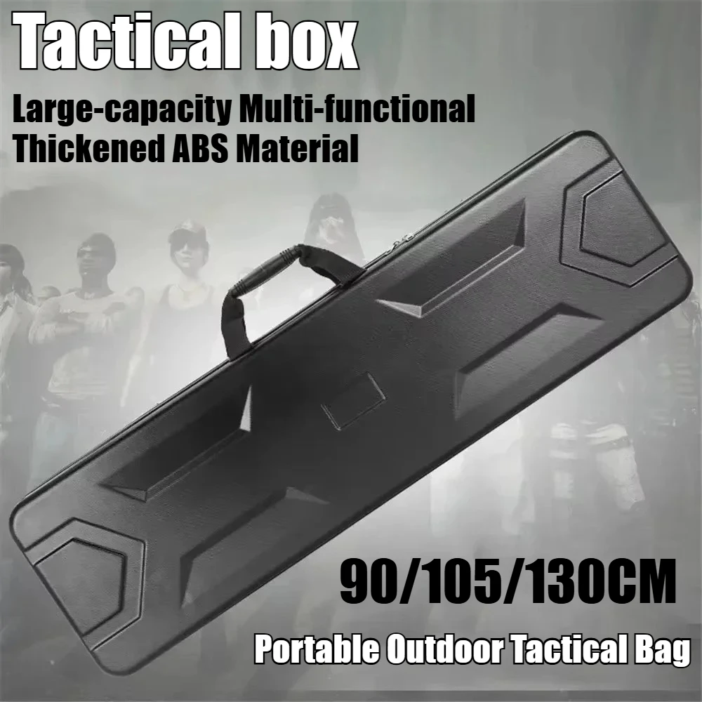 Тактическая коробка 90/130 см, чемодан для стрельбы из лука, рыболовные снасти, ящик для инструментов, чехол для стрелы, пакет для хранения, безопасная противоударная губка, водонепроницаемая сумка