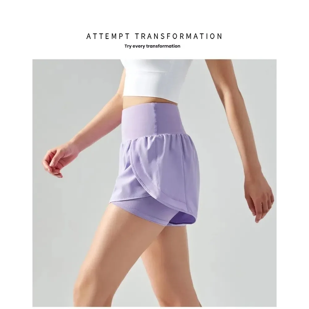 

2025 Summer Novelty Women's Athletic Shorts - Quick - Dry Material, Loose Fit, Great for Yoga, Running and Gym