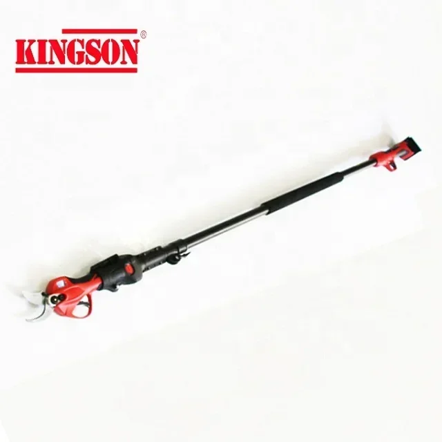 Kingson telescopic electric pruning shear and electric extension pole pruner for orchard trees