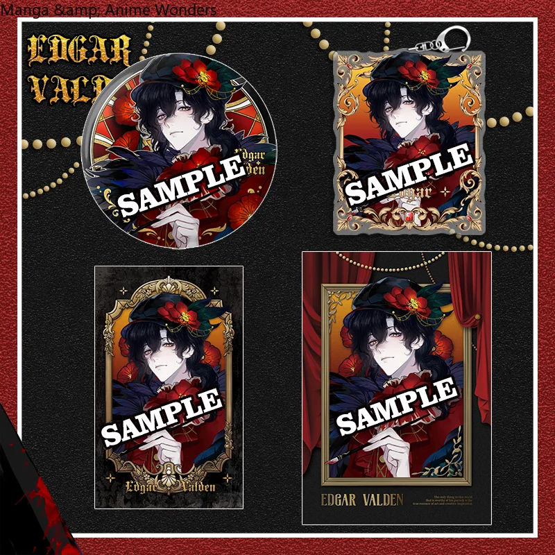 

Identity ⅤEdgar Valden Badge Pendant Polaroid Postcards Cosplay Suit Game Anime Collection Xmas Gift Birthday Halloween