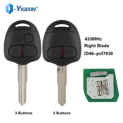 YIQIXIN ID46 Fob Control Auto For Mitsubish L200 Shogun Outlander Pajero Montero Triton ASX Lancer 2005 2006 2007 2008 2009 2010