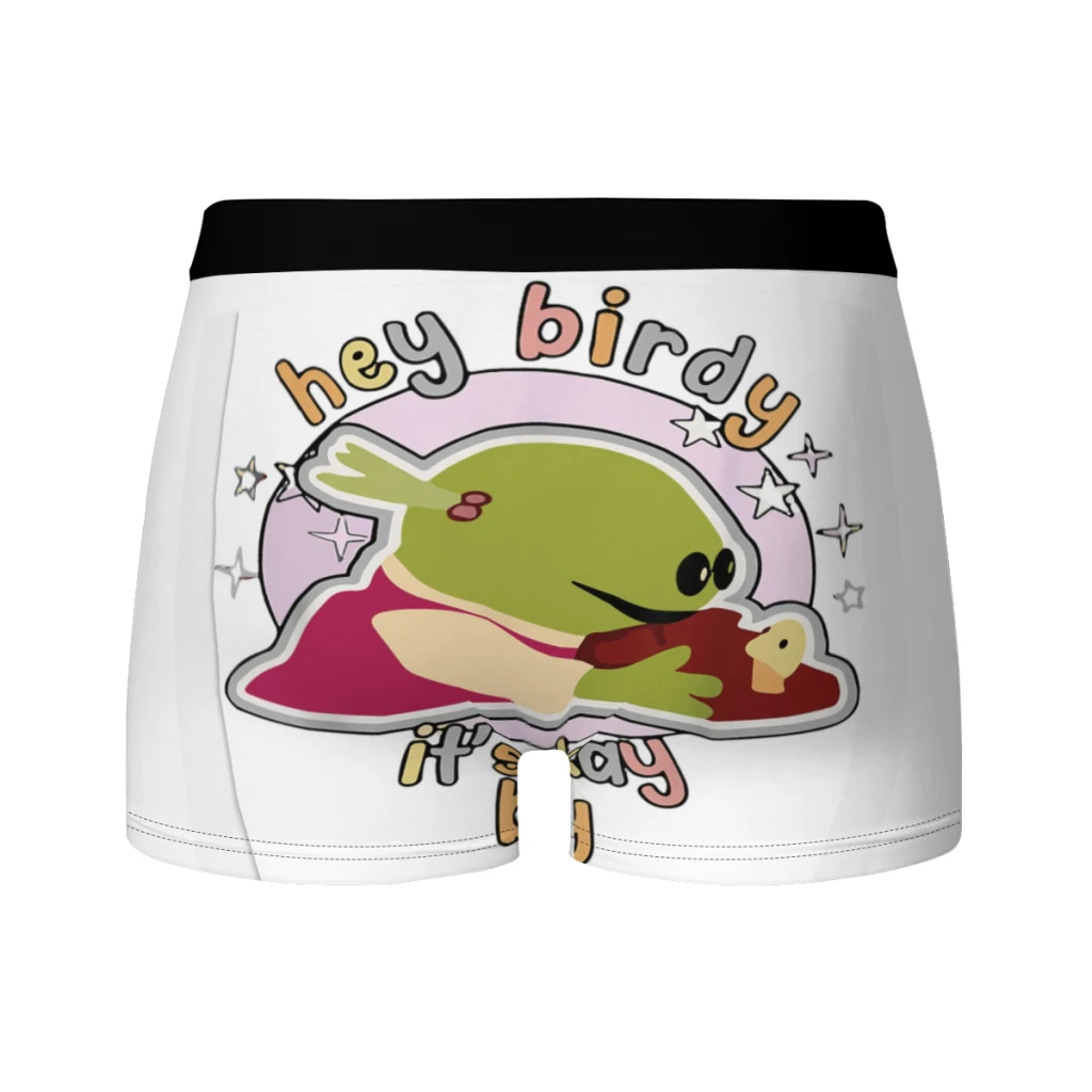 Hey Birdy Heren Onderbroek Man Ademende Boxershorts Heren Slipje Ondergoed Cadeau