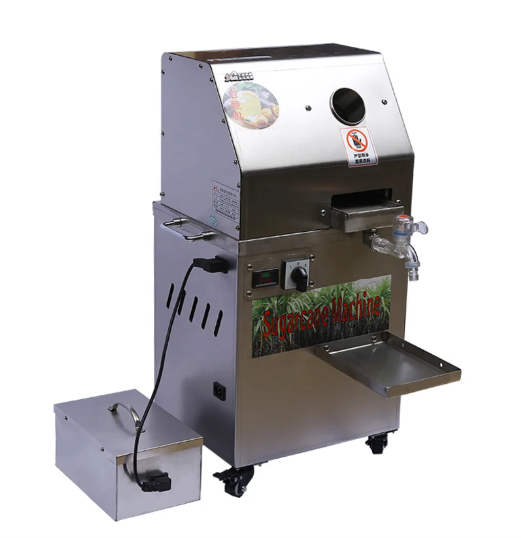 espremedor de cana comercial elétrico com bateria ou