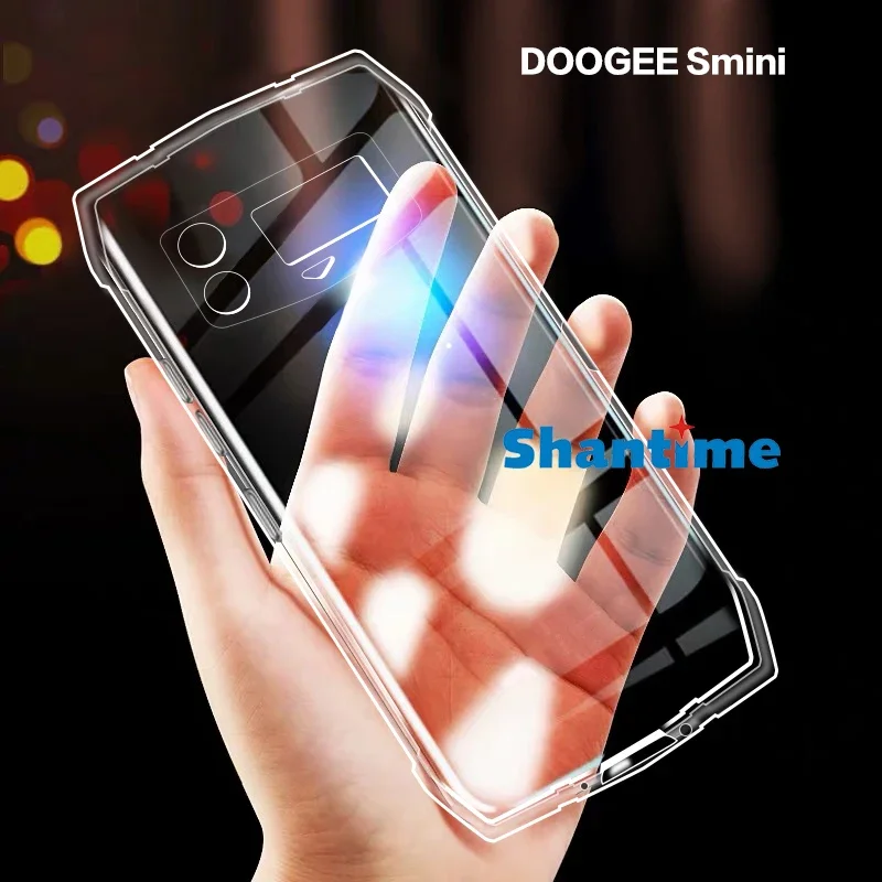 For Doogee SMini Case Ultra Thin Crystal Clear Shock Absorption Technology Bumper Soft TPU Cover For Doogee SMini