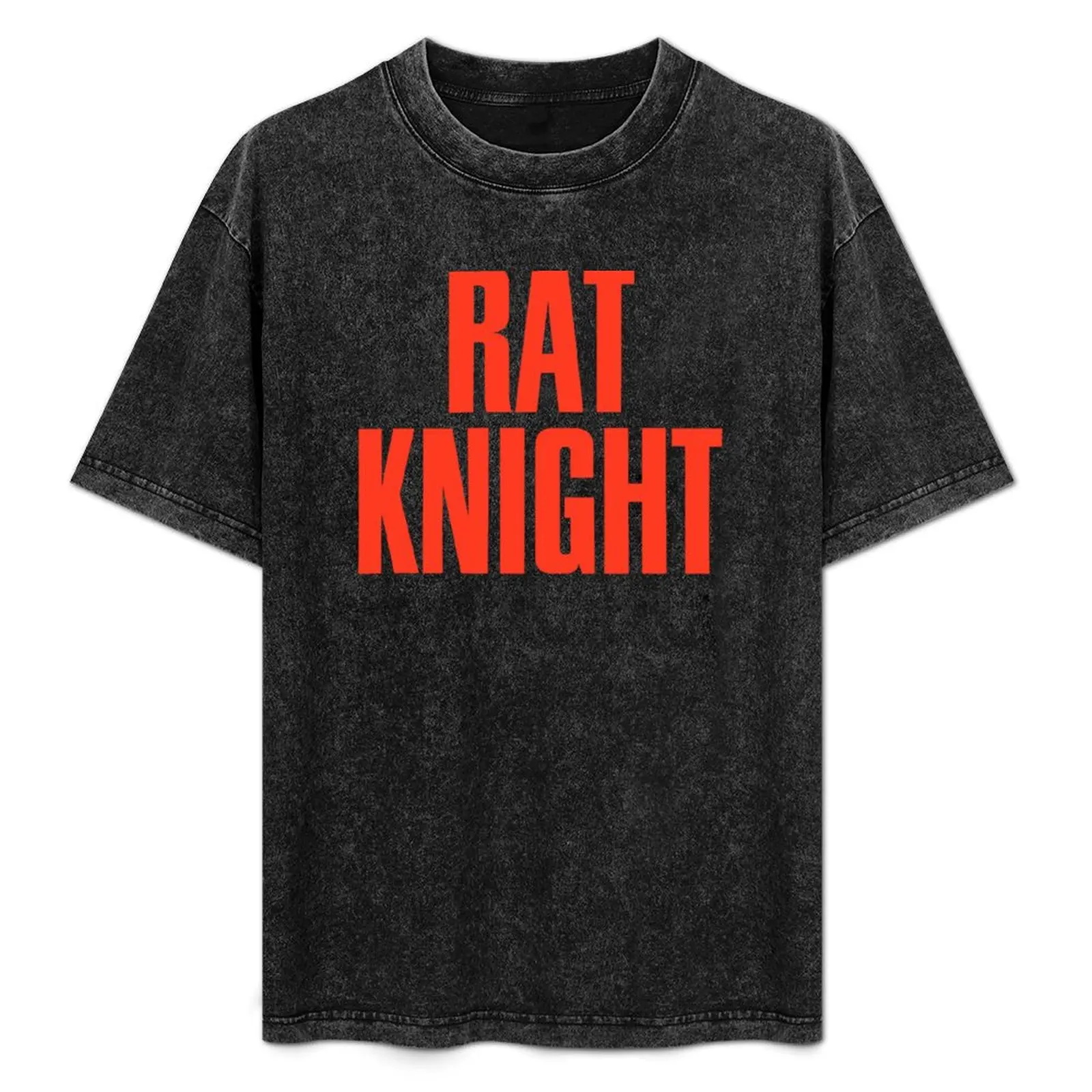 

Rat Knight Logo T-Shirt new edition essential t shirt sweat Men's t-shirt