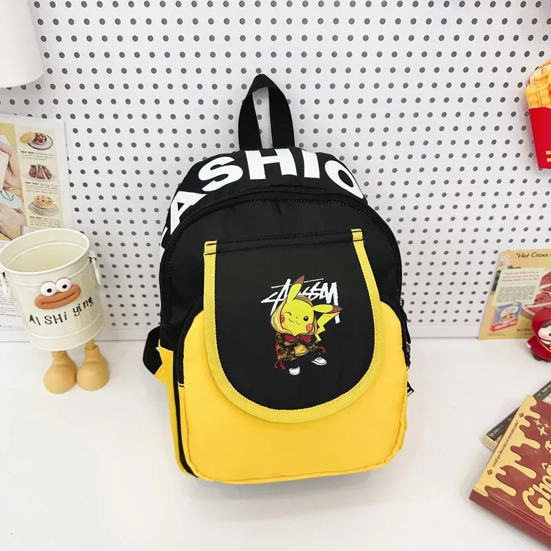 Pikachu Anime Kids Boys Backpack, Cute Small Capacity Pokemon Schoolbag, Suitable For Traveling Shopping, Birthday Gift