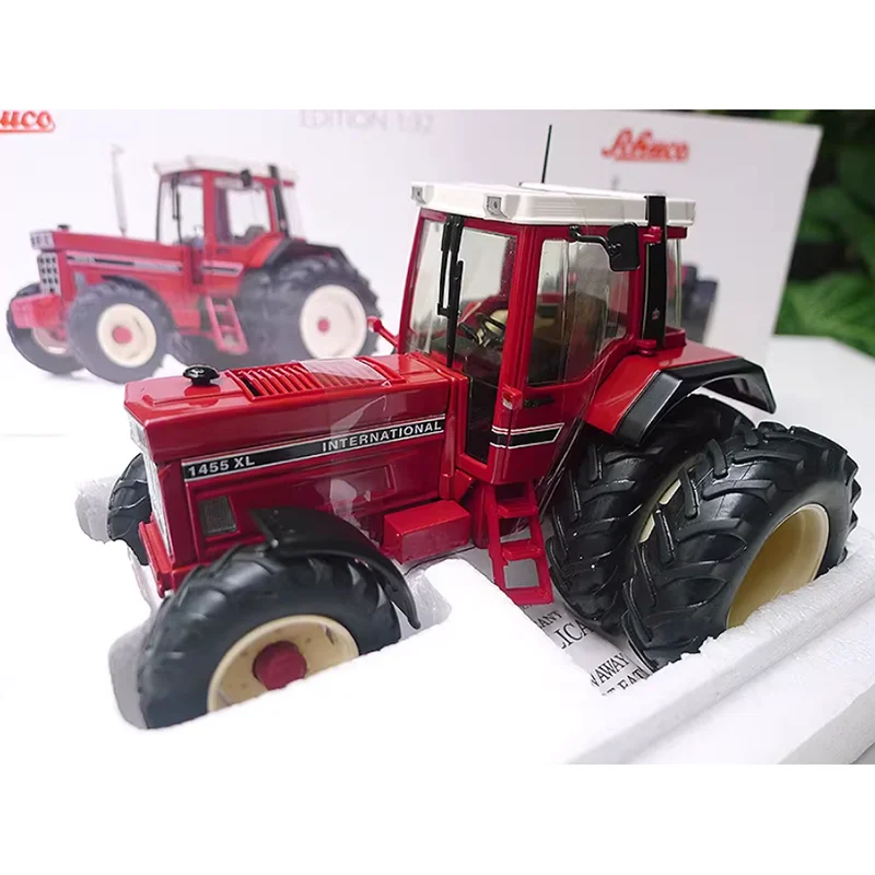 

SCHUCO Diecast 1:32 Scale 1455 XL Tractor Alloy Farm Vehicle Model Collection Souvenir Ornament Gift Display