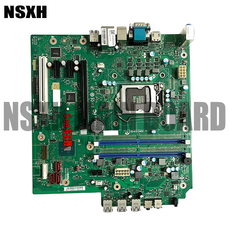 IB460MH For M430 M435 M437 T4900K Motherboard Support 10th CPU DDR4 B460 Mainboard 100% Tested Fully Work