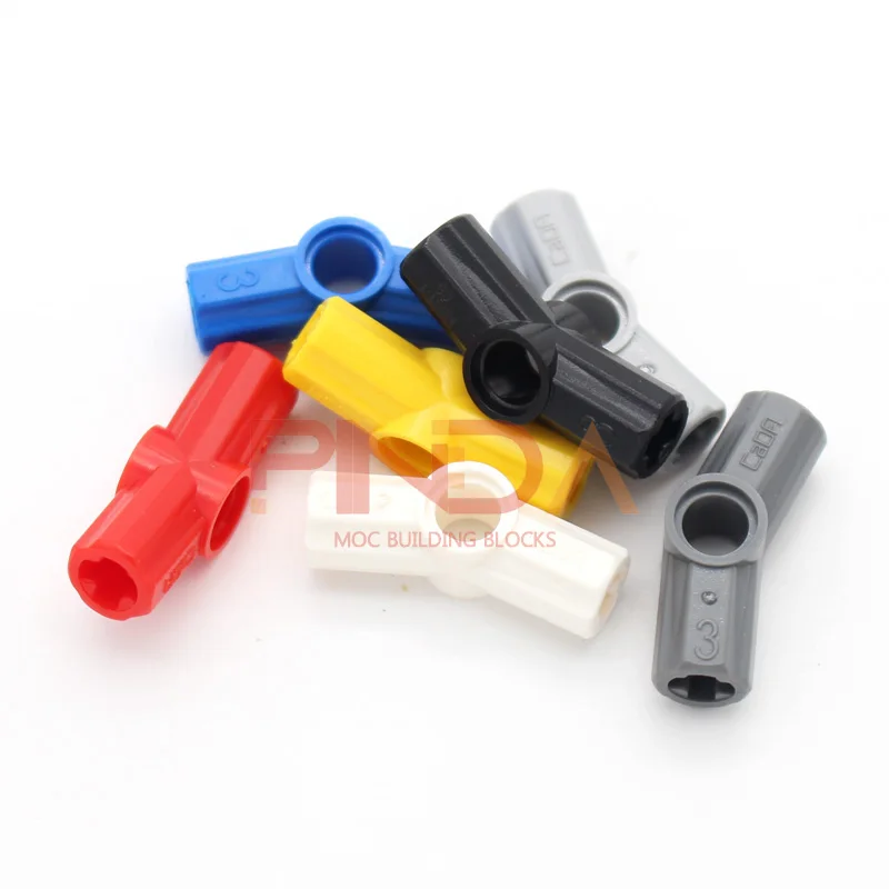 

50pcs MOC 32016 Axle and Pin Connector Angl #3 Bricks Building Blocks DIY Accessories Compatible with Toy