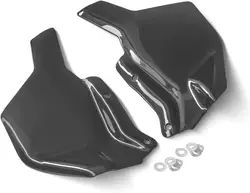 Deflector de viento negro para motocicleta, parabrisas lateral para Triumph Tiger 900 GT PRO GT LOW 2020- Tiger 850 Sport