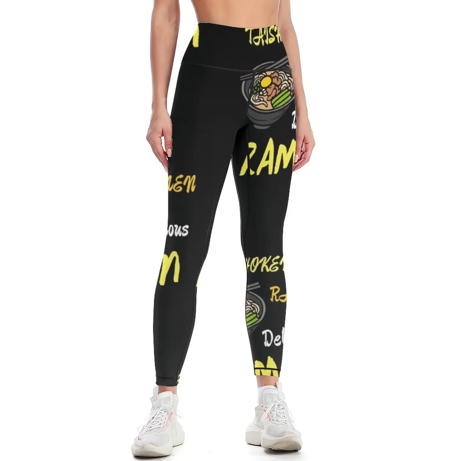 

Taishoken ramen delicious ramen Leggings harem pants flared gym pants for girls Womens Leggings