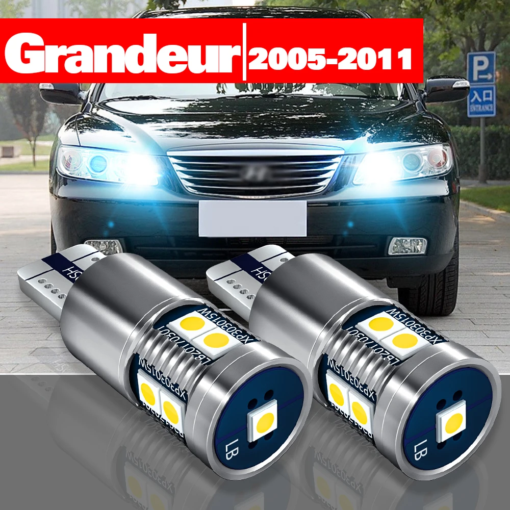 For Hyundai Grandeur TG 2005-2011 2pcs LED Parking Light Clearance Lamp Accessories 2006 2007 2008 2009 2010