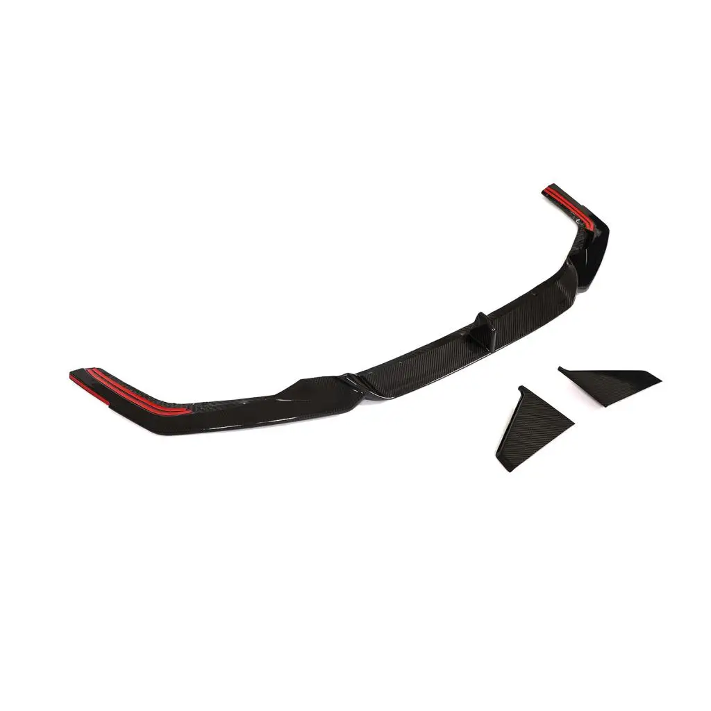 

Suitable for Audi RS7 Sport Hatchback 4-door 2021 Pure dry RS7 carbon fiber front bumper lip