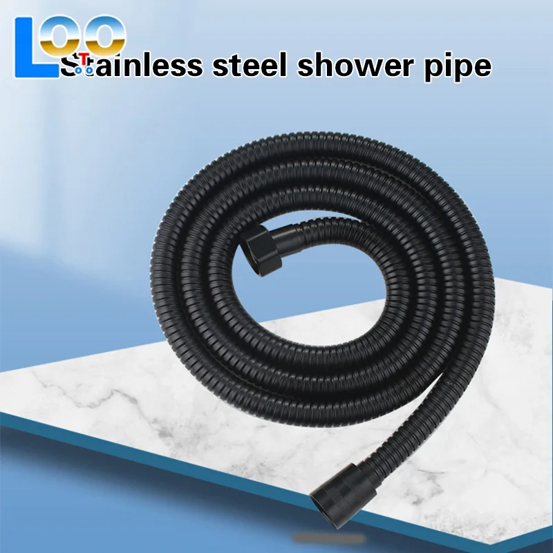 1 шт., 1,5 м, удлинительная трубка для шланга из нержавеющей стали, удлинительная труба для душа в ванной, водопроводная труба, ящик, аксессуары для ванной комнаты