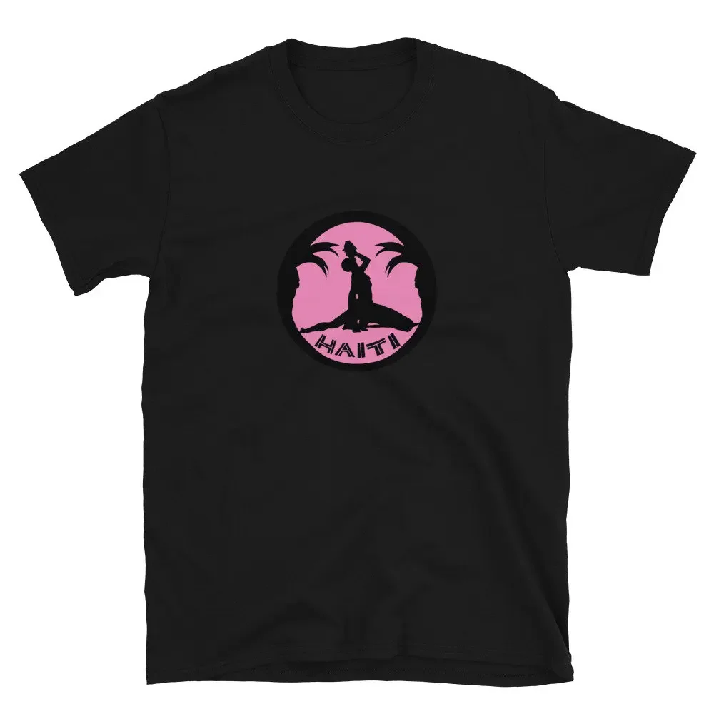 Short-sleeve Unisex T-shirt Neg Moron Pink