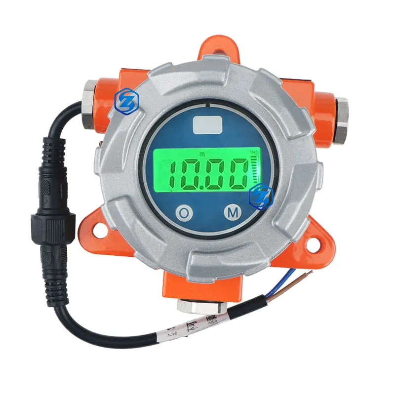 Industrial 4-20mA Radar Level Gauge Liquid Water Tank Side LCD Field Display Indicator Paper Mill Liquid Level Remote Controller