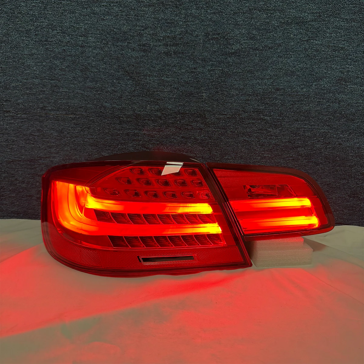 LED LCI Rear Tail Lights For BMW 3 Series M3 E93 2006-2013 Plug And Play Canbus Smoked Lens Sequential Turn Lamp Replacement view 2