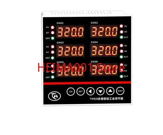 4-20mA Multi-channel Thermostat 6-channel Temperature Control ModbusRtu Temperature Controller RS485