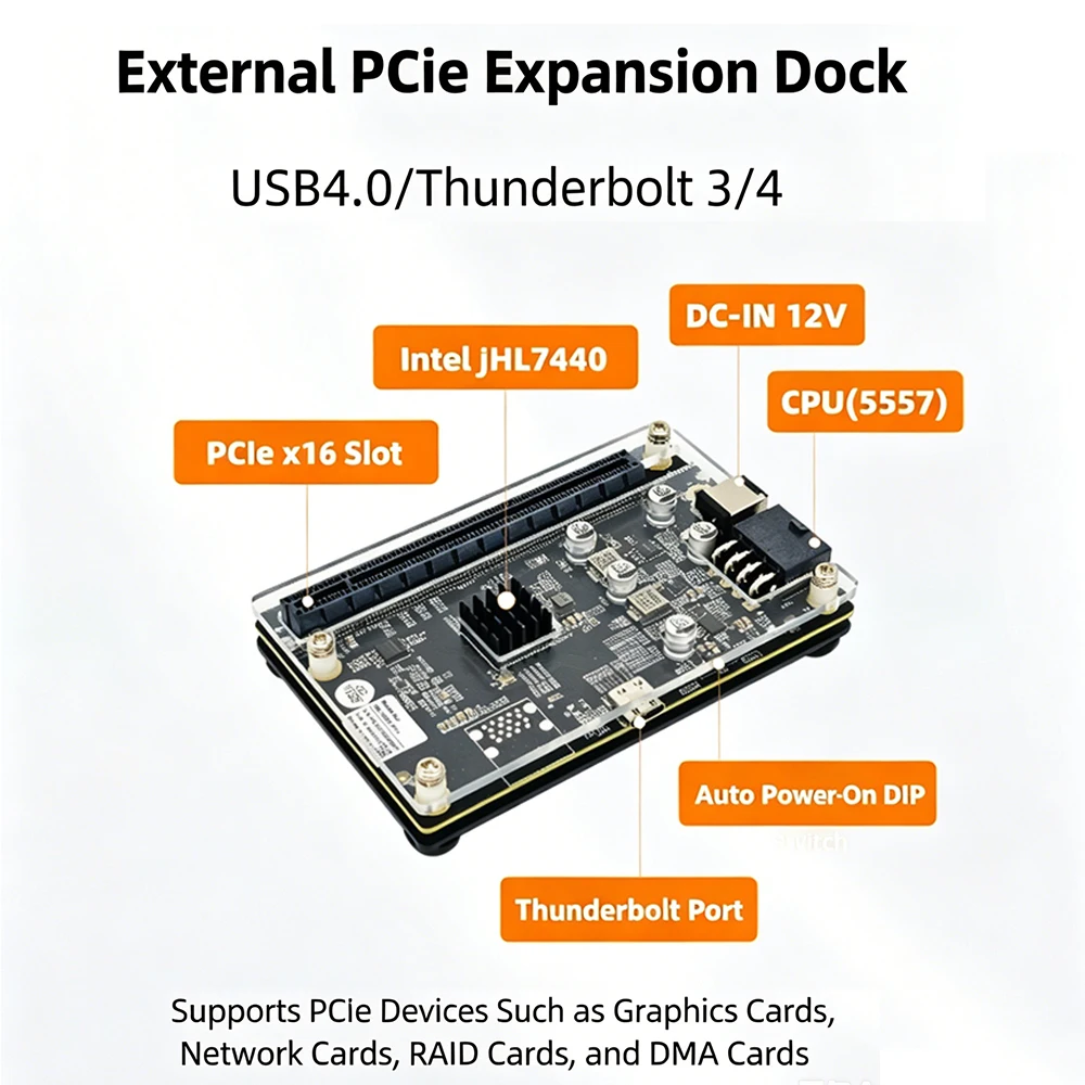 Adapter Thunderbolt 3/4 USB4 d – Thunderbolt 4 Egpu Dock Mini Pc recenzja i cena