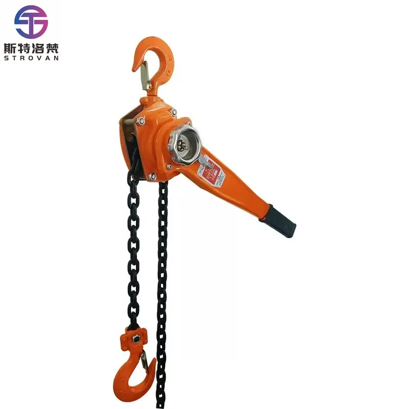 High Quality Manual Lever Block Hoist with 1.5Ton Capacity Durable Chain Hoist for Industrial Use Certified