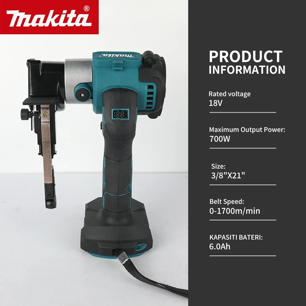 Brushless Electric Belt Sander Cordless Sander Polisher With Belts Wood Metal Work Power Tools.DBS180Z