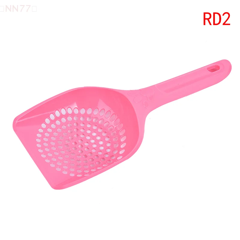 สแตนเลสสตีลตาข่าย Cat Litter Scoop ทําความสะอาดง่าย Non-Stick Shovel สําหรับสัตว์เลื้อยคลานทรายที่มีประสิทธิภาพทนทาน Litter Scoop