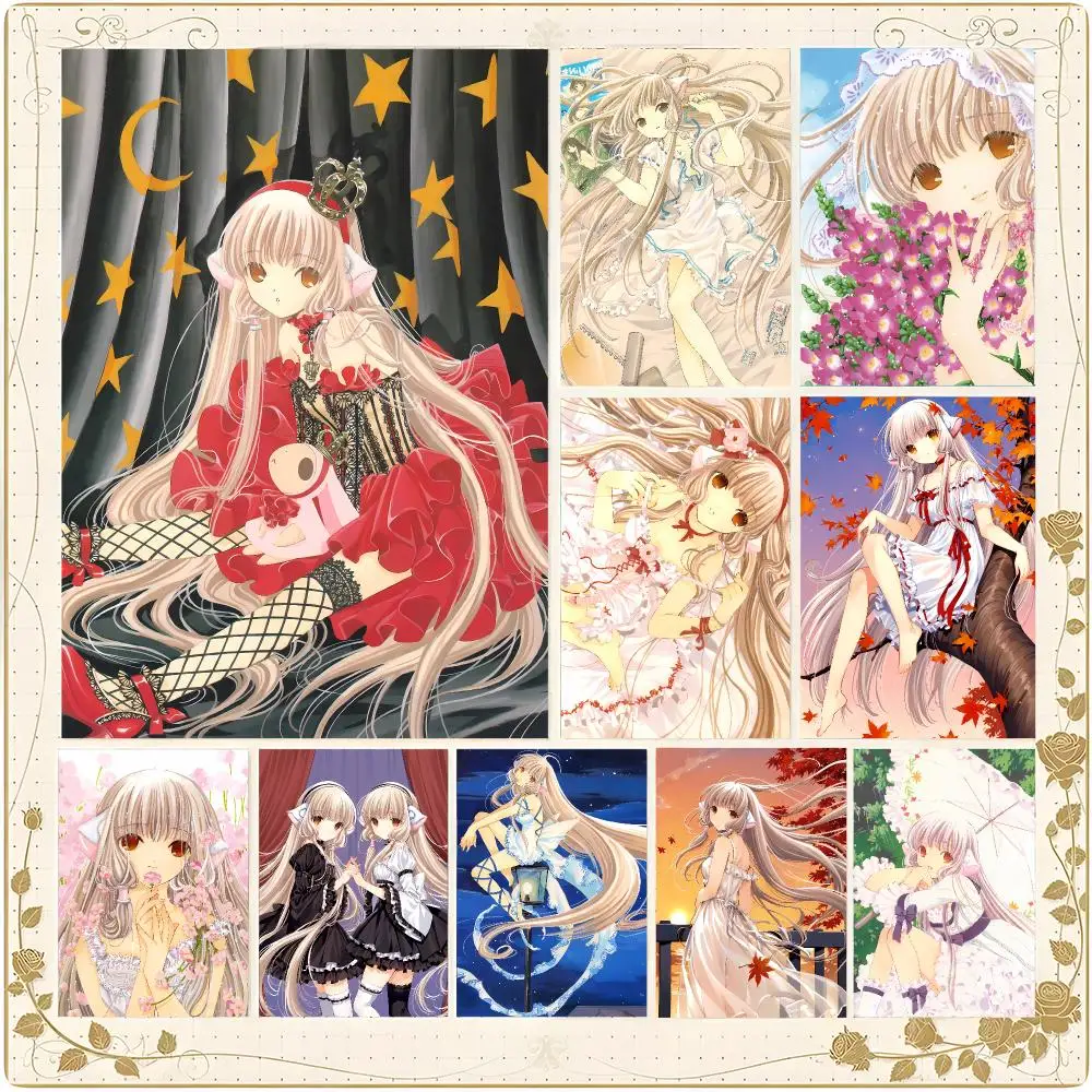Dreamy Romantic Sci-Fi Anime C-Chobits Poster Framed Wall Art Painting for Living Room Interior Decor and Gift Options