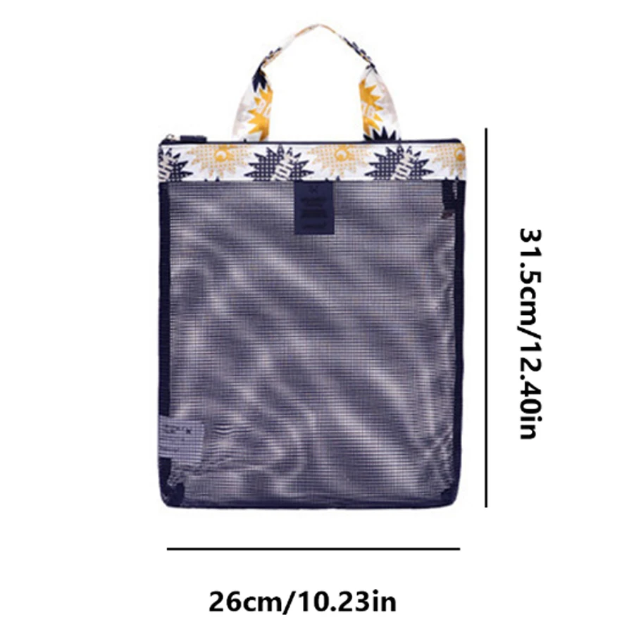 Summer Swimming Beach Bag, Swimsuit Mesh Storage Bag, Mesh Storage Pouch, Toiletry Bag, Sports Tote Bag