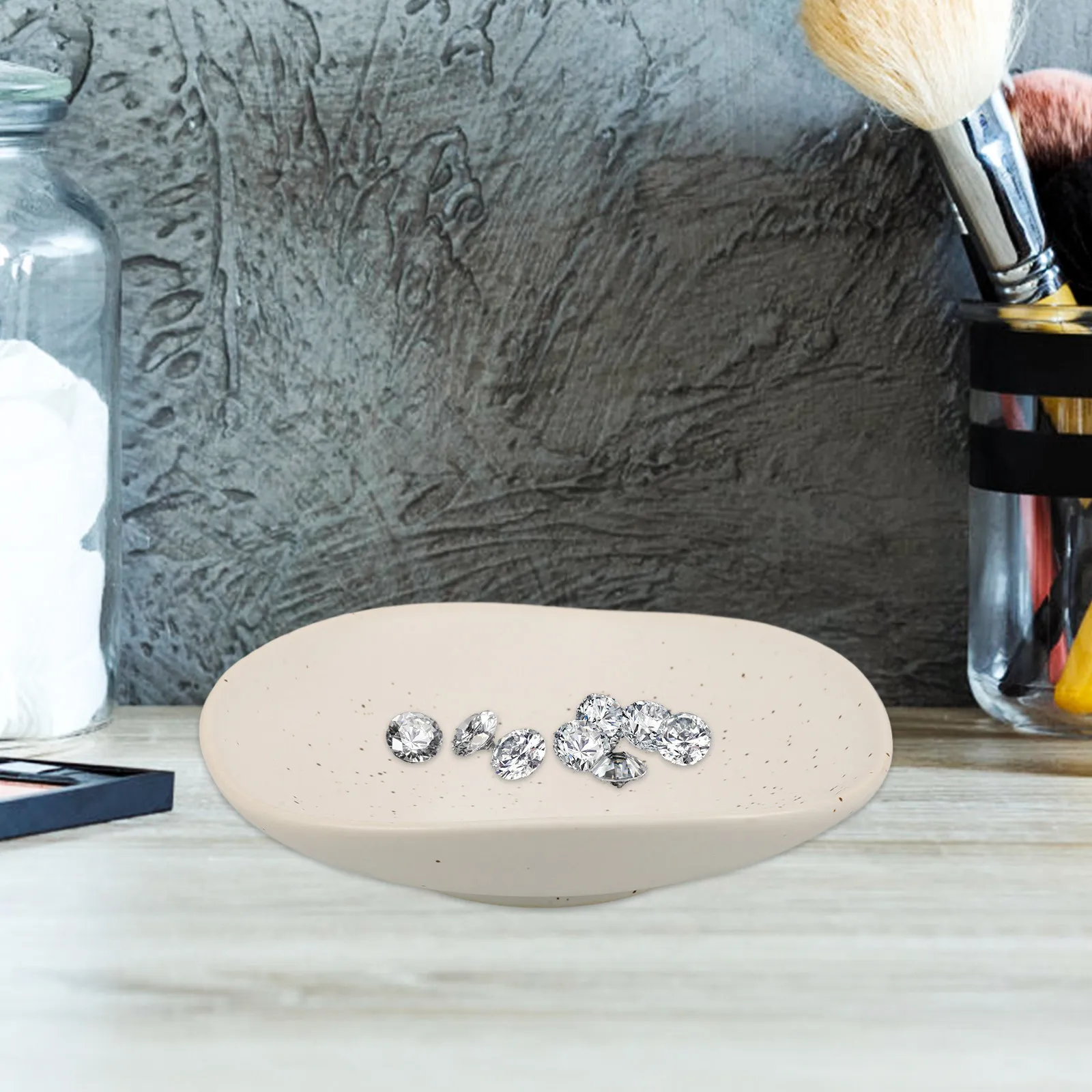 

Декоративная подставка для украшений ручной работы: тарелка-органайзер для хранения колец и серег на туалетный столик, домашняя чаша для мелочей и памятных вещей