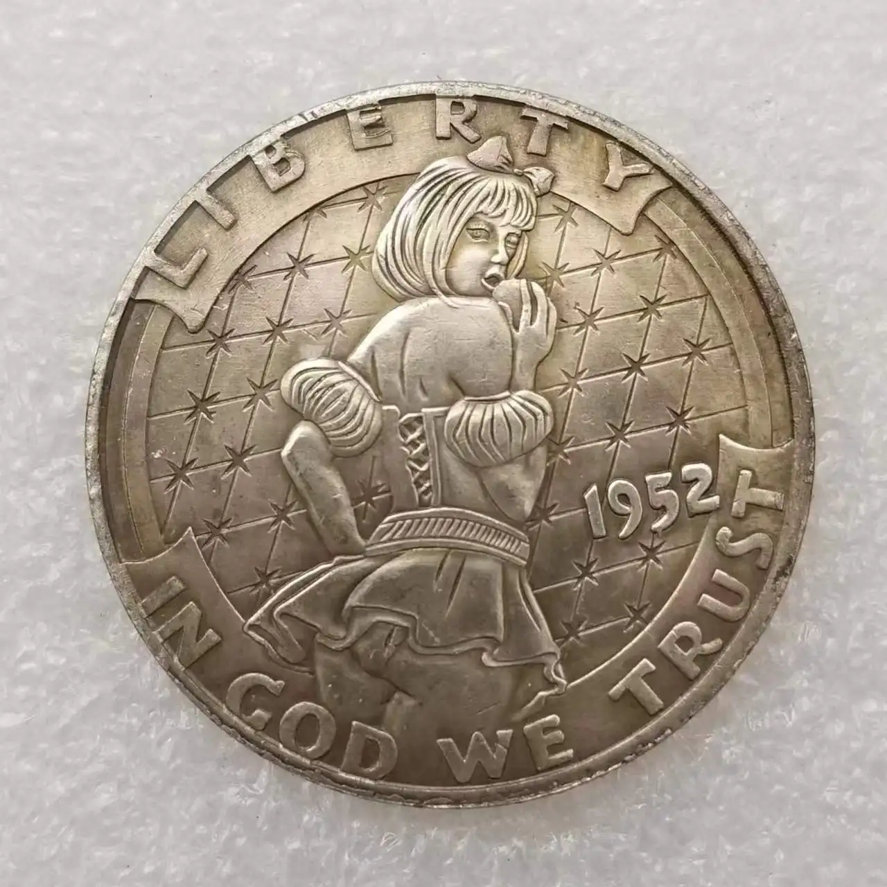 1952 Hobo Nickel Lucky Fortune Toy Coin Ancient Skeleton Pirate Silver Coins Collectibles Commemorative Coin Gifts #4728