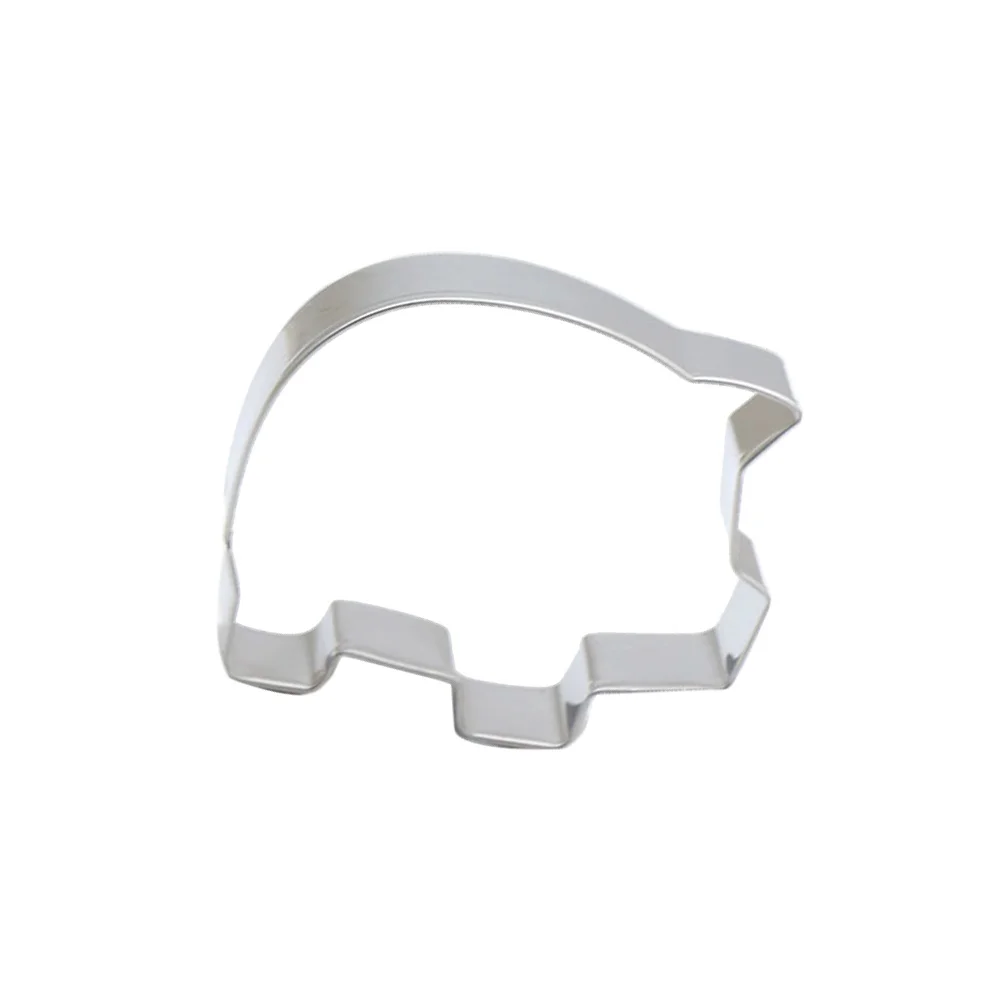 

Stainless Steel Cookie Cutter Small Pig Shape Eco Friendly Non Stick DIY Chocolate Fondant Mould Baking Tool Cake Mold