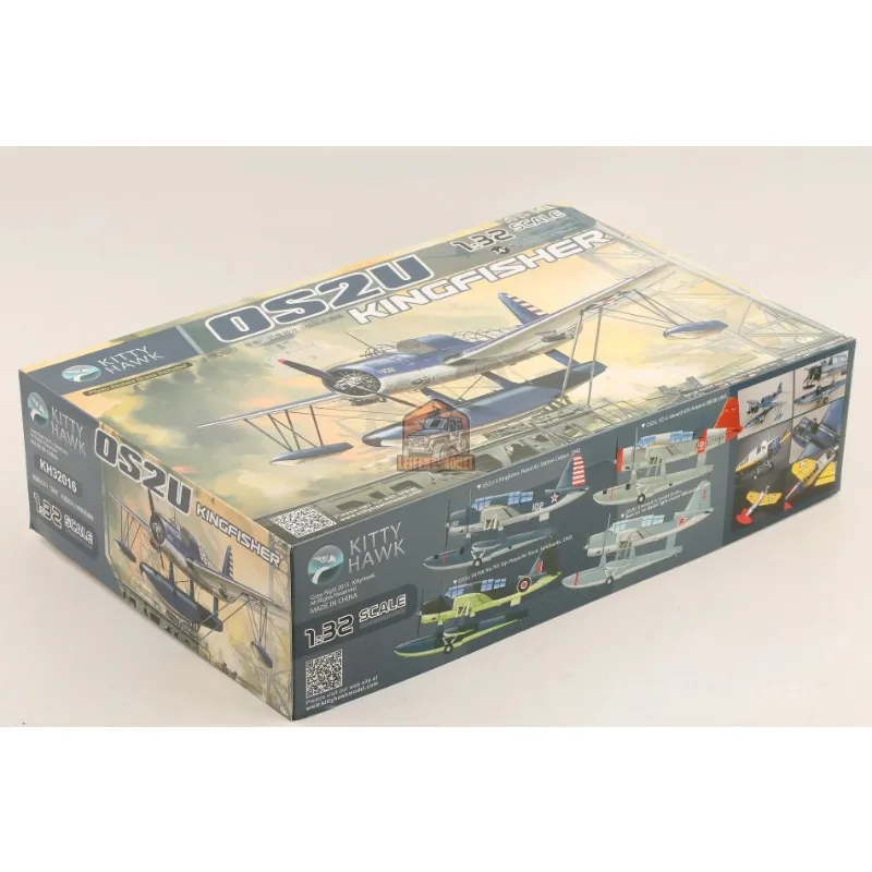 KITTY HAWK KH32016 Escala 1/32 Segunda Guerra Mundial EUA Marinha OS2U Kingfisher Kit de modelo de plástico para montagem de aeronaves