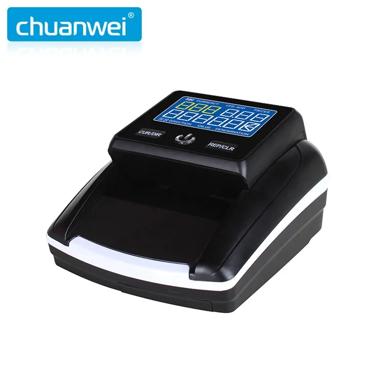 AL-130A Portable with Battery USB upgradable MG IR Money Detector Multi Currency Counterfeit Detector