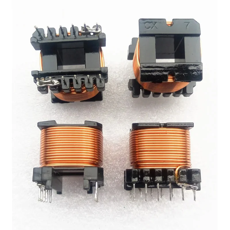 Inverter Rear Stage Shut-off Coil Hollow Inductor EI40 Skeleton Vertical Copper Coil